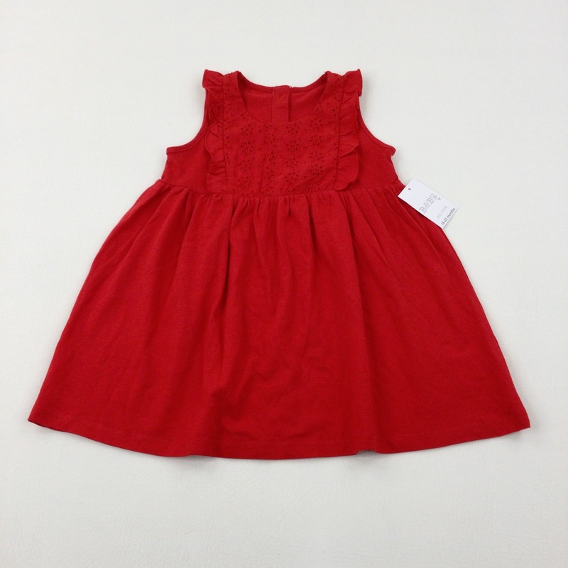 **NEW** Red Jersey Dress - Girls 18-24 Months