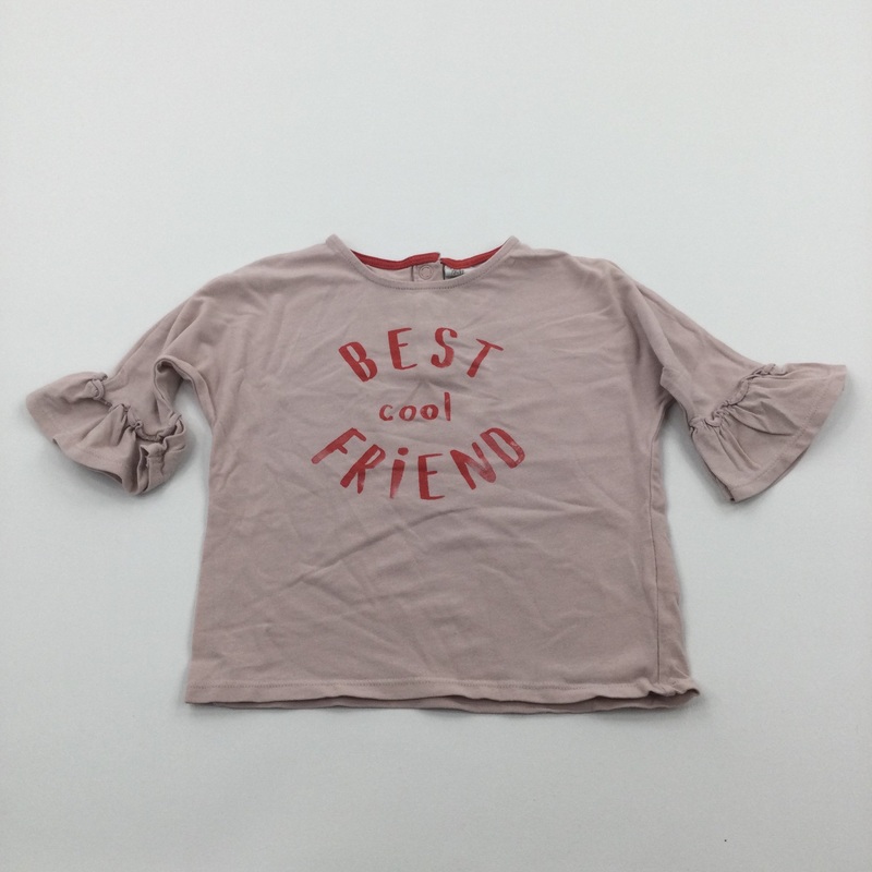 'Best Cool Friend' Light Pink Top - Girls 12-18 Months