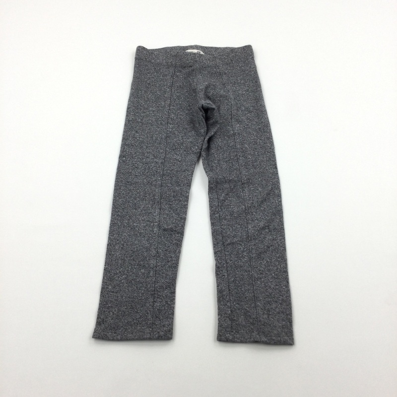 Mottled Grey Leggings - Girls 7-8 Years