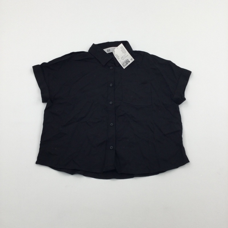 **NEW** Black Lightweight Blouse/Shirt - Girls 8-9 Years