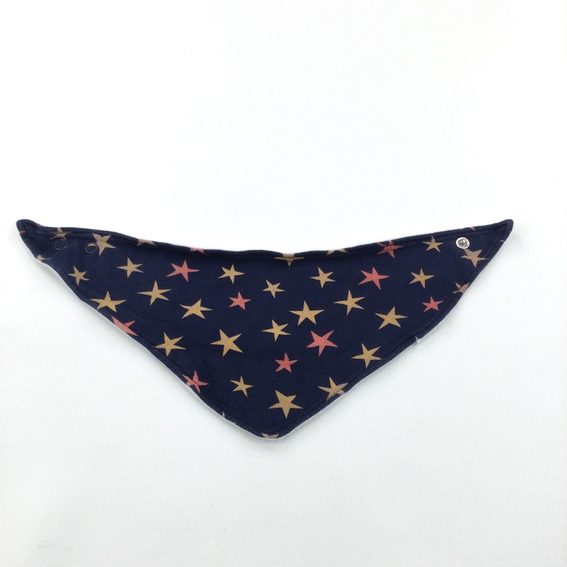 Stars Navy Dribble Bib - Boys One Size