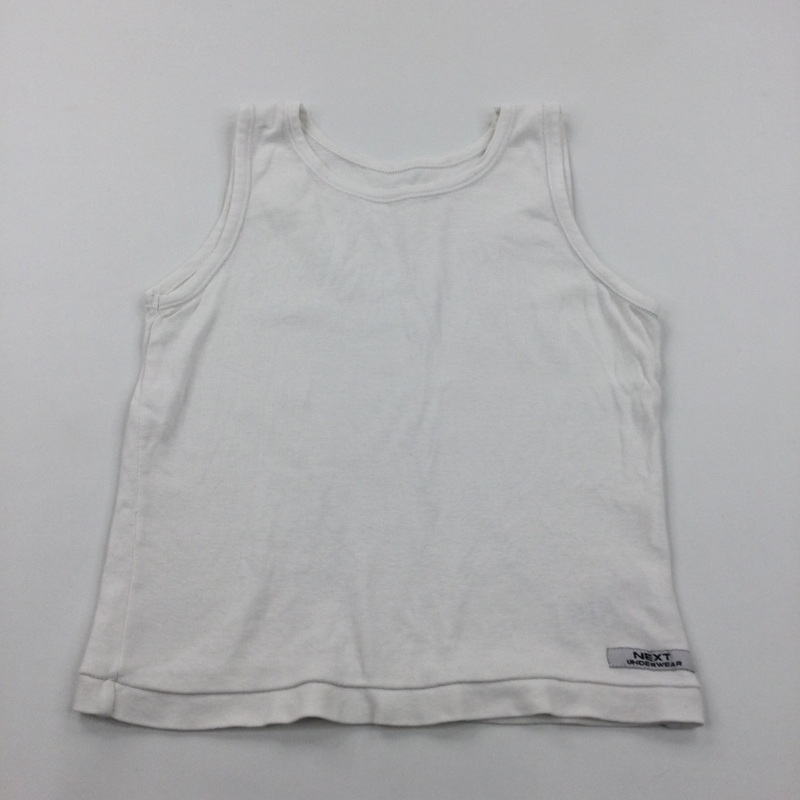 White Vest - Boys 5-6 Years
