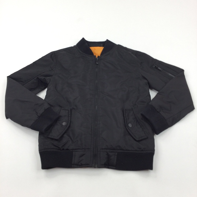 Black Lightweight Jacket - Boys 8-9 Years