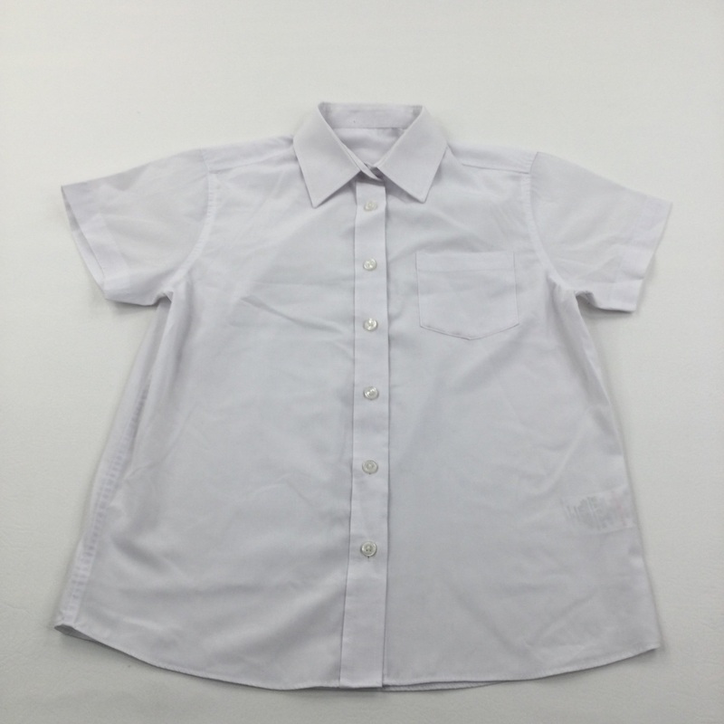 White Cotton Shirt - Boys/Girls 11 Years
