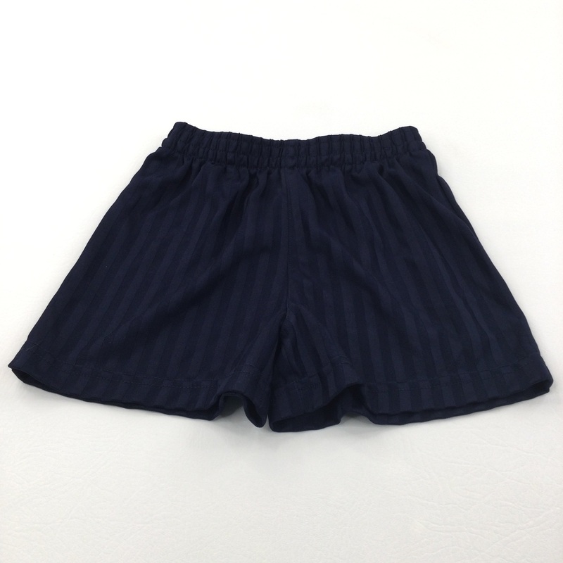 Navy School Football/Sports Shorts - Boys/Girls 3-4 Years