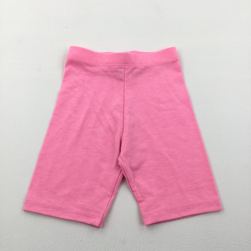 Pink Lightweight Jersey Shorts - Girls 9-12 Months
