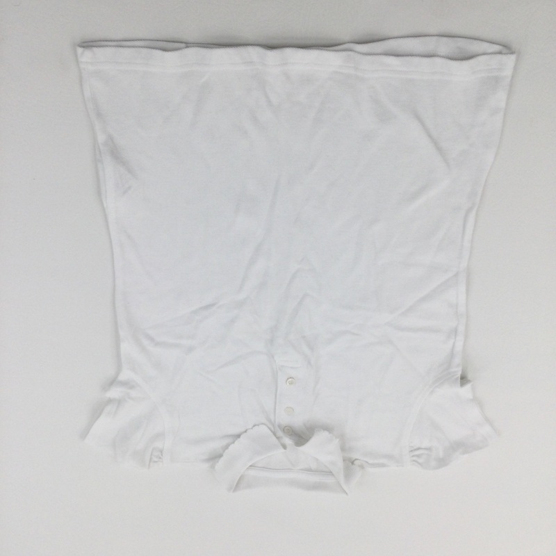 White School Polo Shirt with Frilly Collar - Girls 9-10 Years