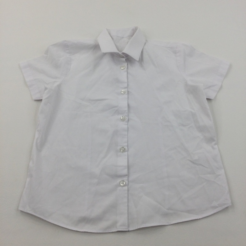 White School Shirt/Blouse - Girls 8-9 Years