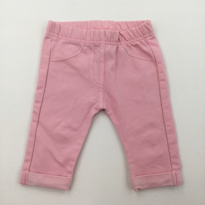 Pink Jeggings - Girls Newborn