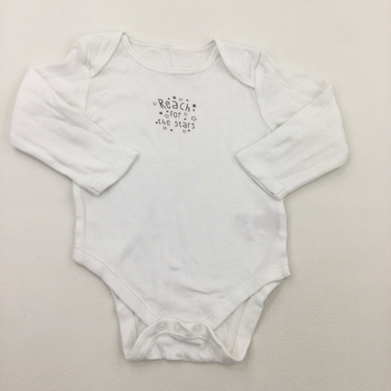 'Reach For The Stars' Long Sleeve Bodysuit - Boys/Girls 9-12 Months