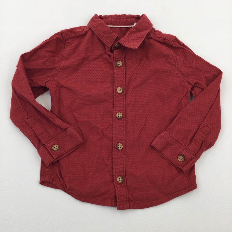 Red Long Sleeve Shirt - Boys 12-18 Months