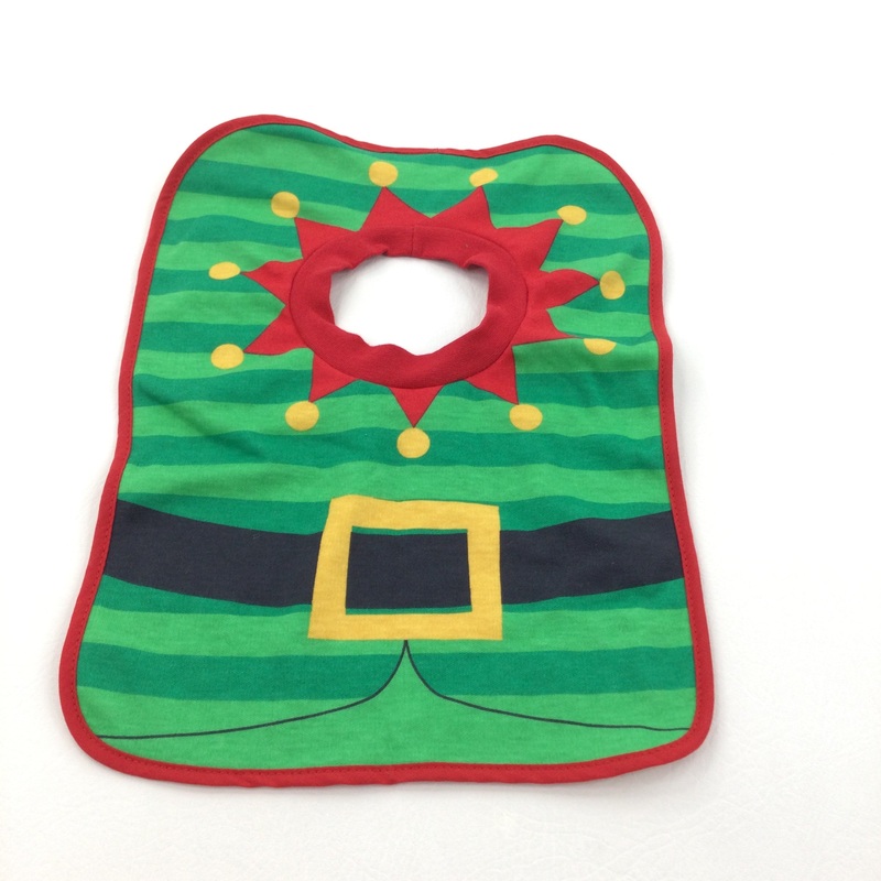 Elf Christmas Bib - Boys/Girls 0-6 Months