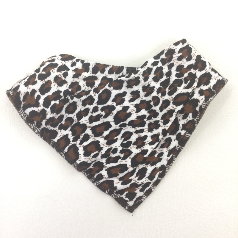 Leopard Print Bib - Boys/Girls Newborn