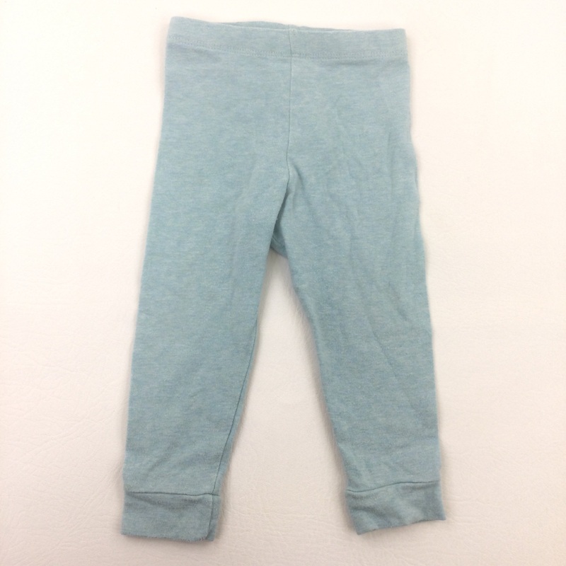 Light Blue Leggings - Girls/Boys 9-12 Months