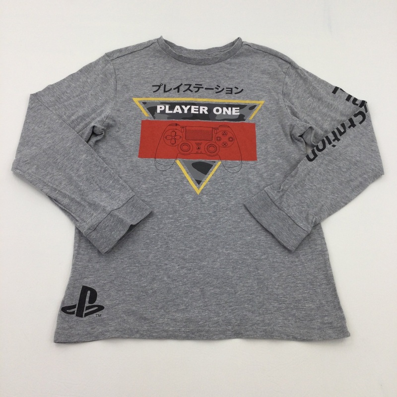 Playstation Long Sleeve Top - Boys 10-11 Years