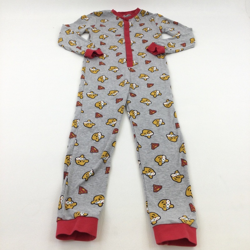 Superman & Pudsey Grey Onesie - Boys 8-9 Years