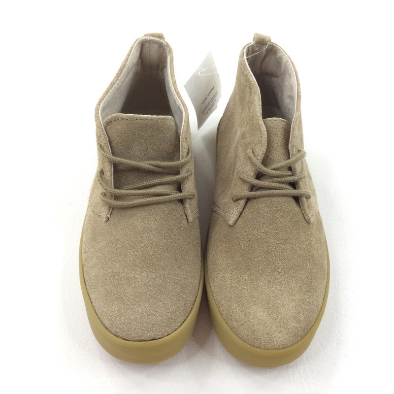 **NEW** Dark Cream Suede Boots - Boys/Girls - Shoe Size 2