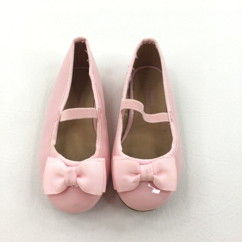 Pink Bow Pumps - Girls - Shoe Size 5