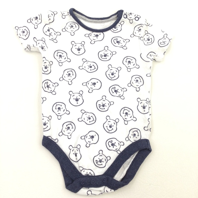 Winnie The Pooh Short Sleeve Bodysuit - Boys 9-12 Months