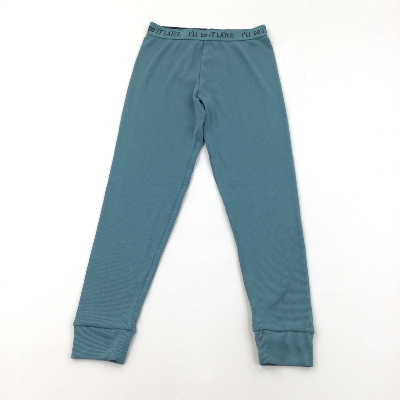 'I'll Do It Later' Jade Pyjama Bottoms - Girls 7-8 Years