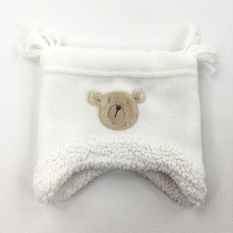 Teddy Cream Hat - Boys/Girls Newborn