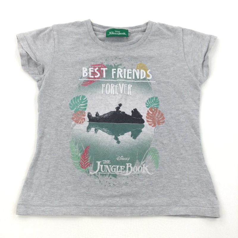 'Best Friends Forever' Grey T-Shirt - Girls 5-6 Years