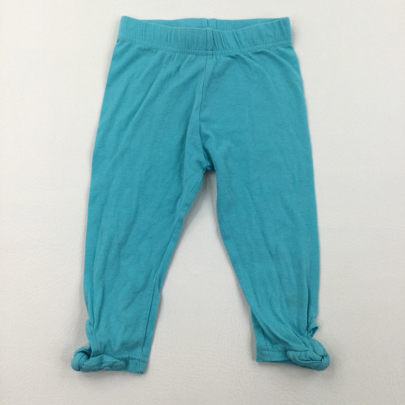 Blue Leggings - Girls 9-12 Months