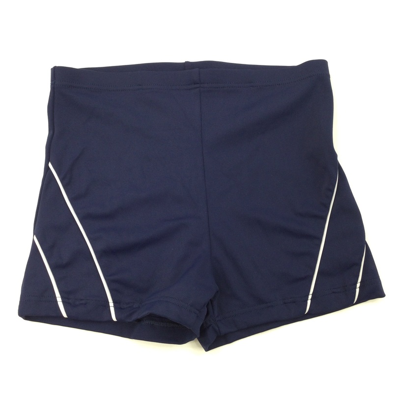 Navy Swimming Trunks - Boys 10-11 Years