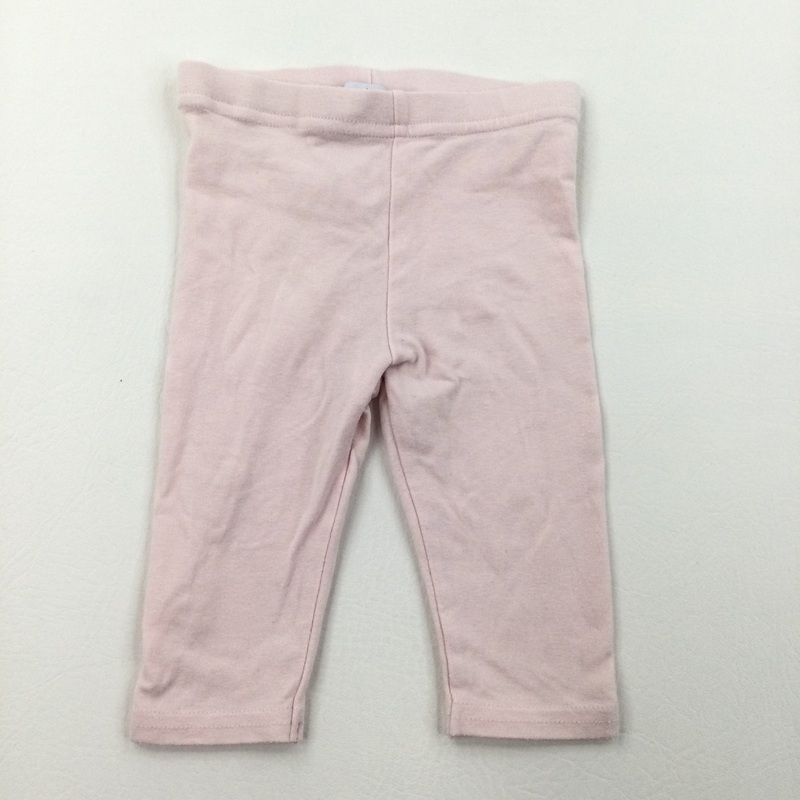 Pink Leggings - Girls 4-6 Months
