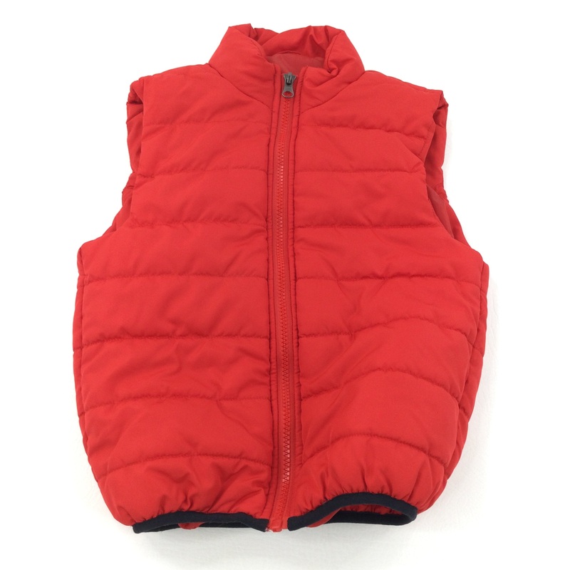 Red Gilet - Boys 6-7 Years
