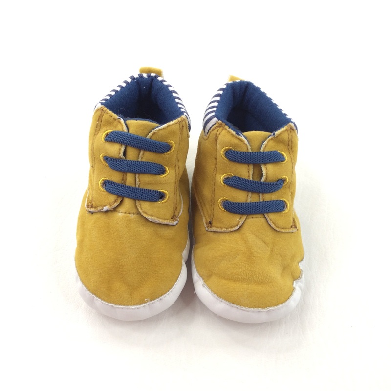 Tan Soft Sole Boots - Boys 12-18 Months