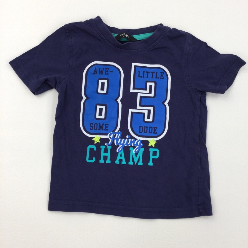 '83' Navy T-Shirt - Boys 18-24 Months