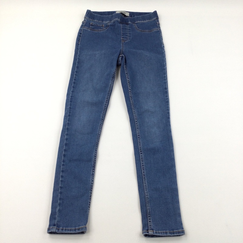 Blue Denim Jeggings - Girls 13 Years