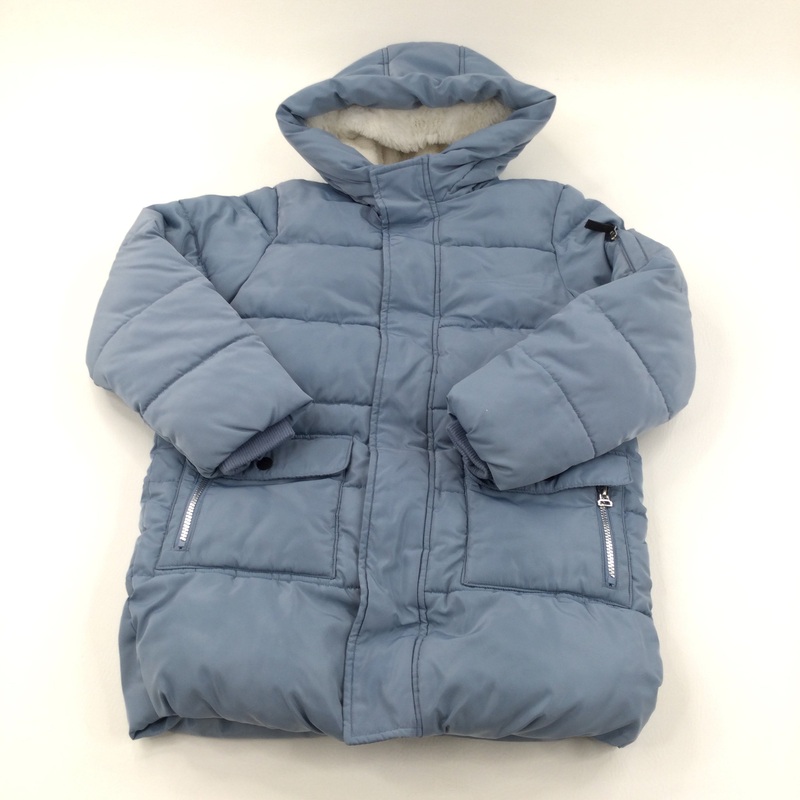 Blue Padded Coat - Girls 10-11 Years