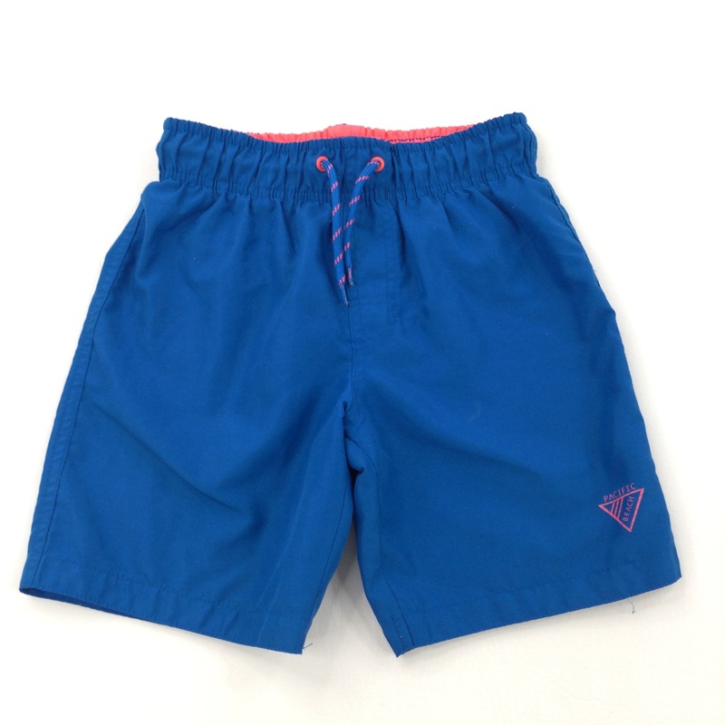 Blue Swimming Shorts - Boys 7-8 Years