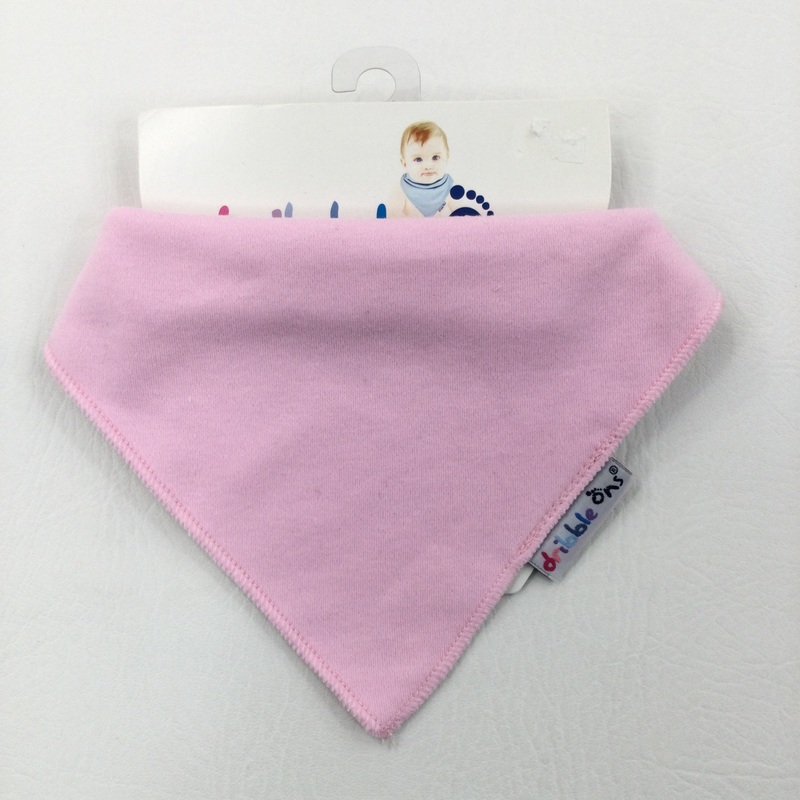 **NEW** Light Pink Dribble Ons Bib  - Girls One Size