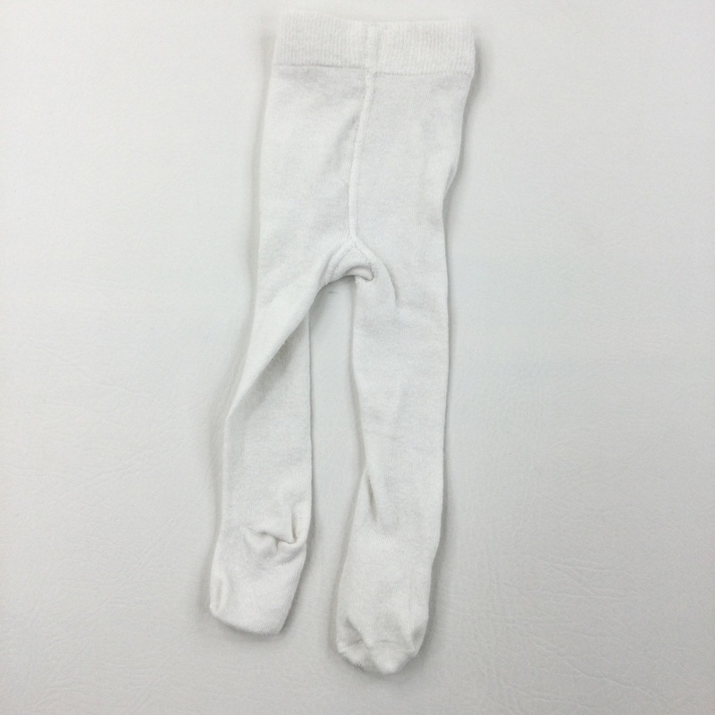White Tights - Girls Tiny Baby