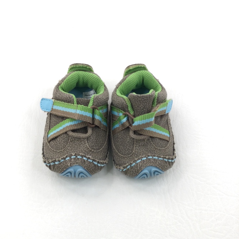 Brown Soft Sole Shoes - Boys 0-3 Months