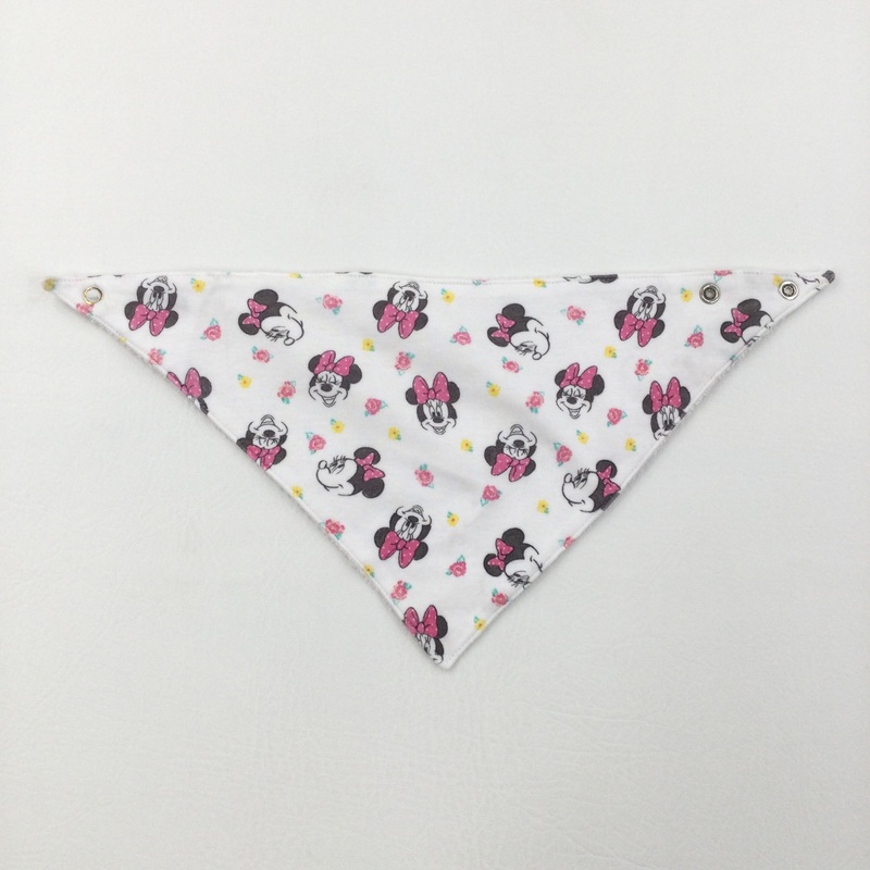 Minnie Mouse Bib - Girls 0-6 Months