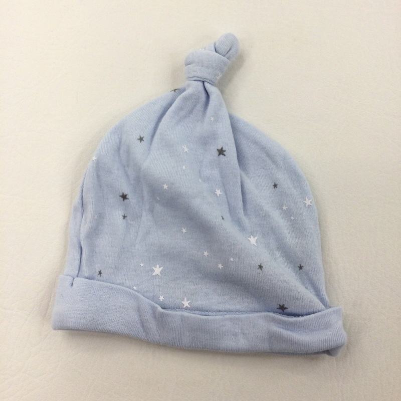 Stars Blue Hat - Boys 6-9 Months
