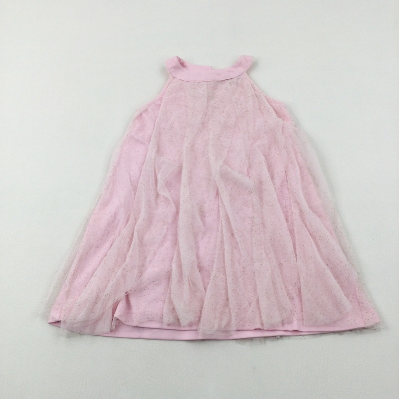 Sparkly Pink Dress - Girls 3-4 Years
