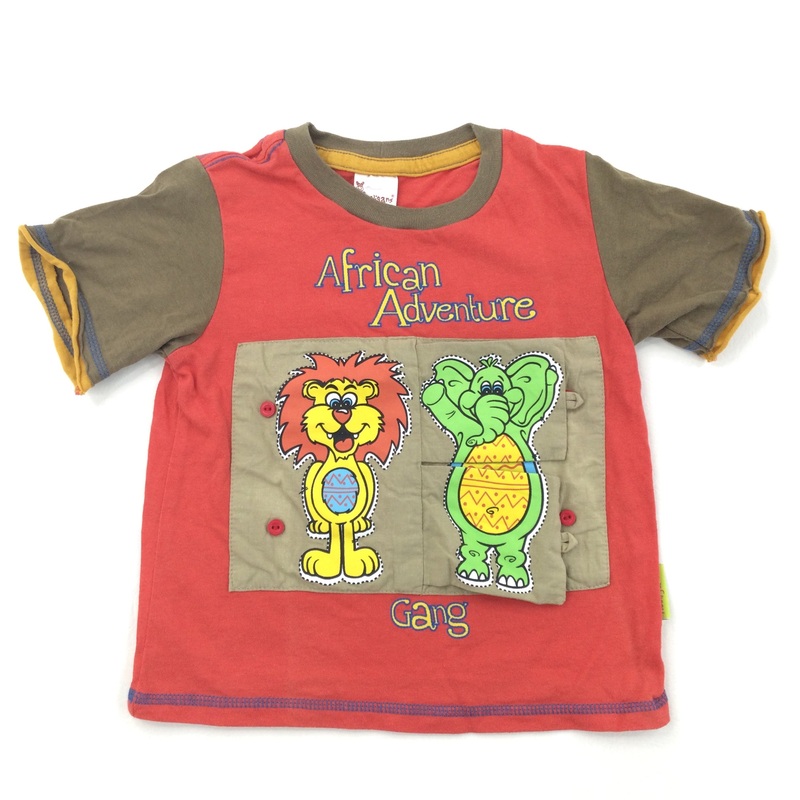 'Animal Book T-Shirt - Boys 2-3 Years
