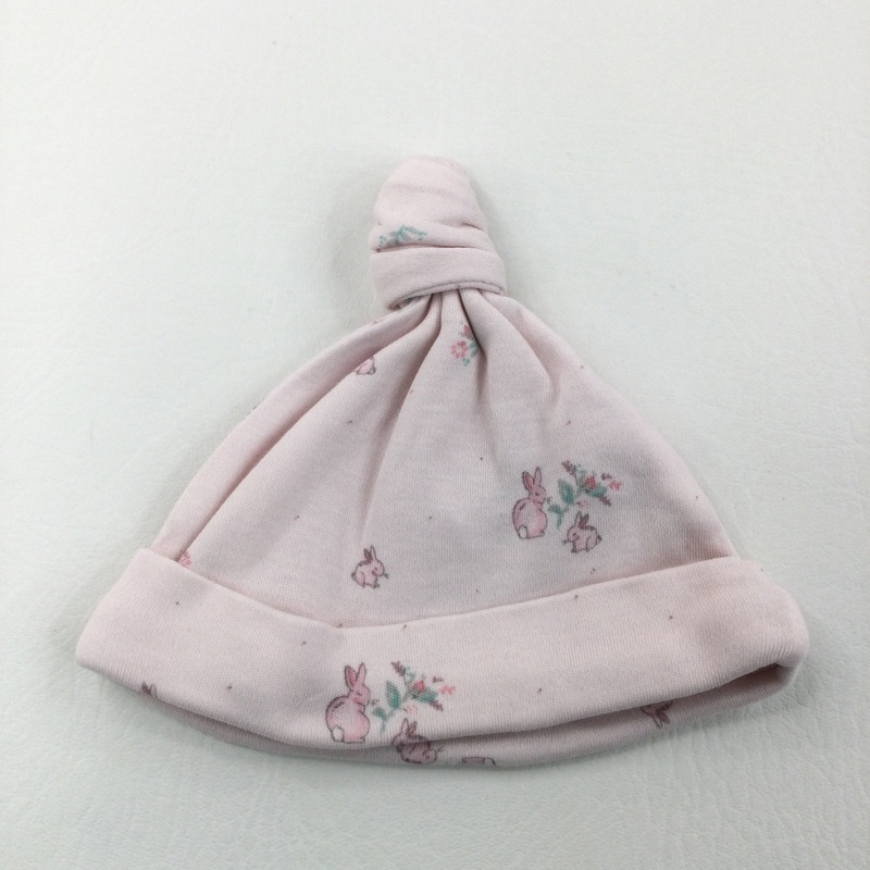 Bunnies Pink Hat - Girls Newborn