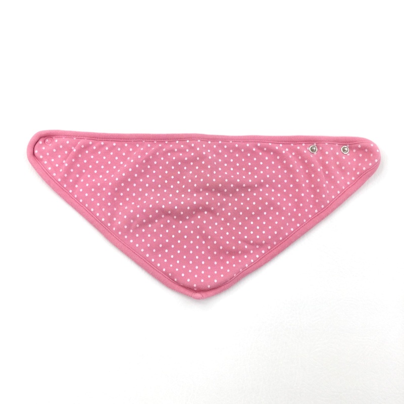 Spotty Pink Bib - Girls 0-6 Months