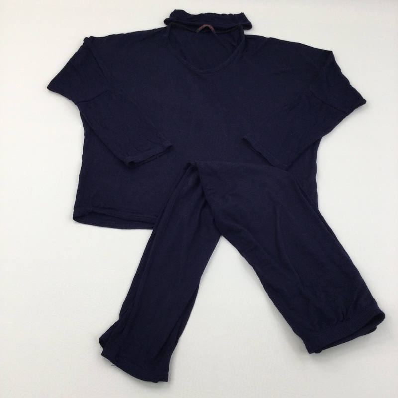 Navy Trousers & Top Set - Girls 8 Years
