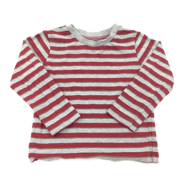 Red, Green & Grey Long Sleeve Top - Boys 18-24 Months
