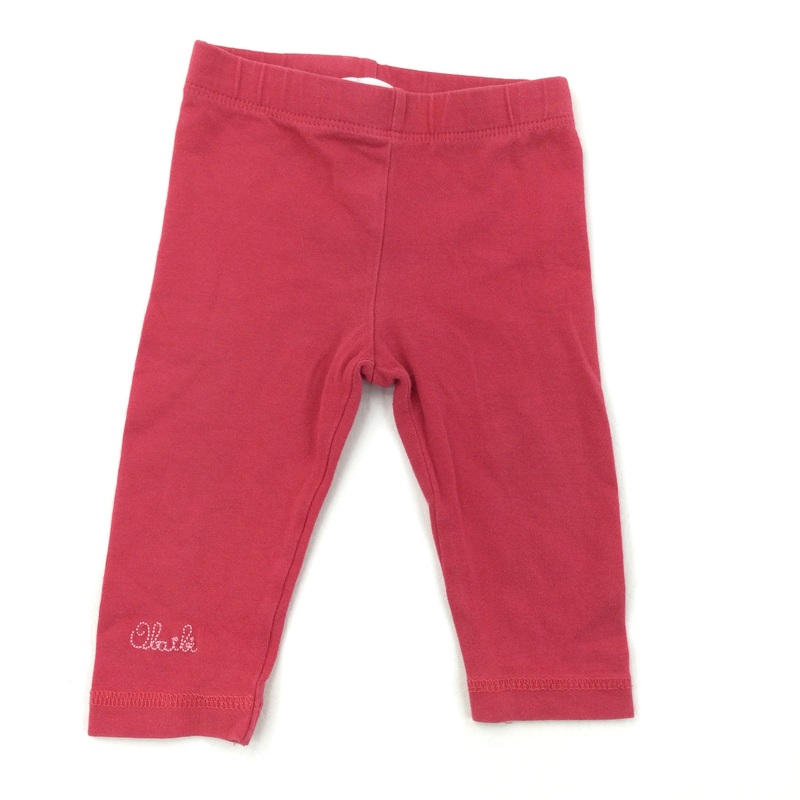 Red Leggings - Girls 6 Months