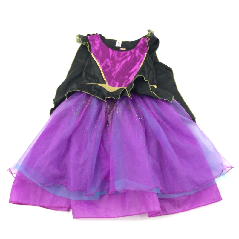 Bat Girl Dress with Cape - Girls 9-10 Years