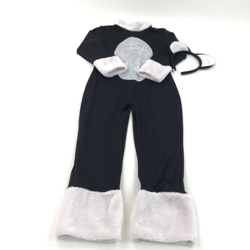 Cat Costume with Ears - Boys/Girls 5-6 Years