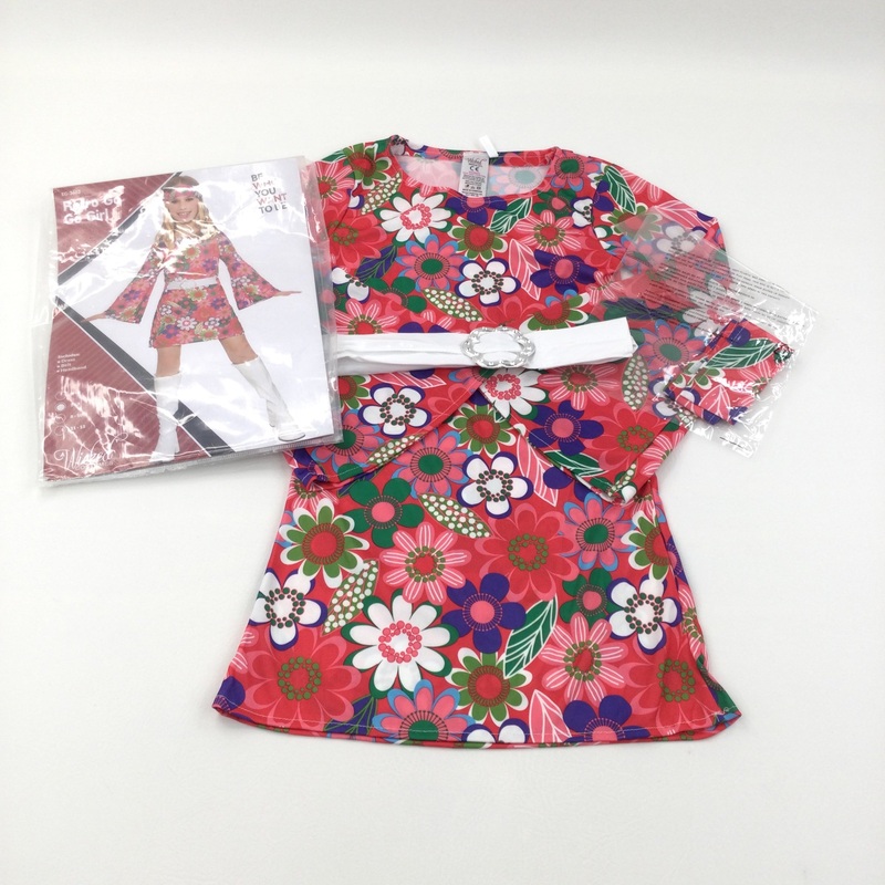 **NEW** Retro Go Go Girl Costume - Girls 5-7 Years